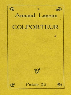 cover image of Colporteur